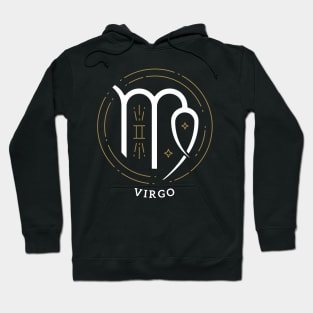 Virgo Zodiac Sign Horoscope Birthday Present Gift Hoodie